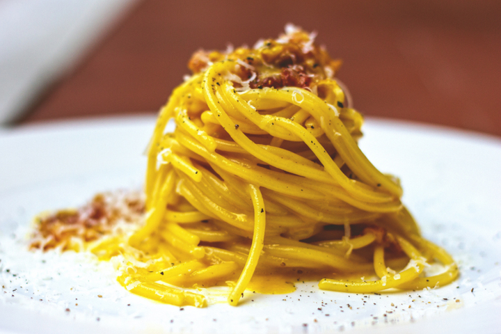 Spaghetti alla carbonara: la ricetta calabrese